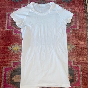 LuluLemon Size 4 White Top